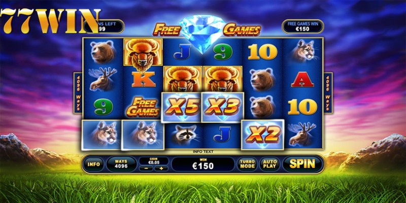 chơi Slots đổi thưởng 77win