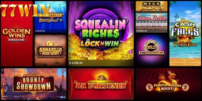 kinh nghiệm chơi Slots 77win